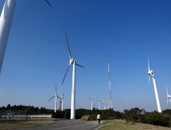 青山高原の風車
